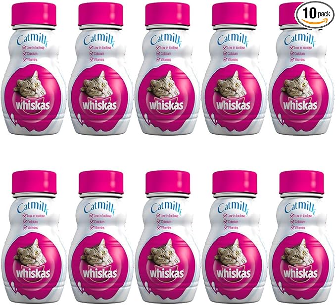 10 x 200ml Cat Milk Treat Healthy Alternative Quality Pet Food